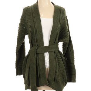 Nordstrom Vici Green Cardigan